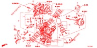 TURBOALIMENTADOR (DIESEL) (2) para Honda CR-V DIESEL 1.6 COMFORT 5 Puertas 6 velocidades manual 2018