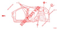 ANILLO (LATERAL) para Honda CR-V DIESEL 1.6 COMFORT 5 Puertas 9 velocidades automática 2018