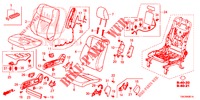 ASIENTO DELANTERO/CINTURONES DE SEGURIDAD (D.) para Honda CR-V DIESEL 2.2 EXCLUSIVE 5 Puertas 6 velocidades manual 2013
