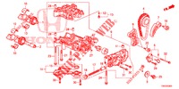 BOMBA DE ACEITE (DIESEL) (2.2L) para Honda CR-V DIESEL 2.2 EXCLUSIVE 5 Puertas 6 velocidades manual 2013