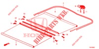 COMPONENTES DE PARASOL  para Honda CR-V DIESEL 2.2 EXCLUSIVE 5 Puertas 6 velocidades manual 2013