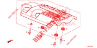 CUBIERTA DE MOTOR (DIESEL) (2.2L) para Honda CR-V DIESEL 2.2 EXCLUSIVE 5 Puertas 6 velocidades manual 2013
