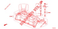 INYECTOR DE COMBUSTIBLE (DIESEL) (2.2L) para Honda CR-V DIESEL 2.2 EXCLUSIVE 5 Puertas 6 velocidades manual 2013