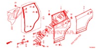 PANELES DE PUERTA TRAS.(4D)  para Honda CR-V DIESEL 2.2 EXCLUSIVE 5 Puertas 6 velocidades manual 2013