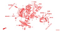 TURBOALIMENTADOR (DIESEL) (2.2L) para Honda CR-V DIESEL 2.2 EXCLUSIVE 5 Puertas 6 velocidades manual 2013