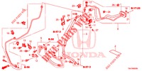 ACONDICIONADOR DE AIRE (FLEXIBLES/TUYAUX) (DIESEL) (2.2L) (LH) para Honda CR-V DIESEL 2.2 COMFORT 5 Puertas 6 velocidades manual 2013