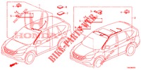 CONJUNTO DE ALAMBRES (LH) (4) para Honda CR-V DIESEL 2.2 COMFORT 5 Puertas 6 velocidades manual 2013