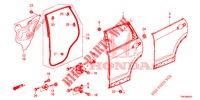 PANELES DE PUERTA TRAS.(4D)  para Honda CR-V DIESEL 2.2 COMFORT 5 Puertas 6 velocidades manual 2013