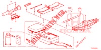 HERRAMIENTAS/GATO  para Honda CR-V DIESEL 2.2 DIESEL ELEGANCE L 5 Puertas 6 velocidades manual 2013