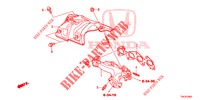 MULTIPLE DE ESCAPE (DIESEL) (2.2L) para Honda CR-V DIESEL 2.2 DIESEL ELEGANCE L 5 Puertas 6 velocidades manual 2013
