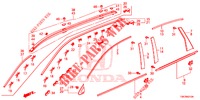 PARRILLA DELANTERA/MOLDURA  para Honda CR-V DIESEL 2.2 DIESEL ELEGANCE L 5 Puertas 5 velocidades automática 2013