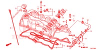 CUBIERTA CULATA CILINDRO (DIESEL) (2.2L) para Honda CR-V DIESEL 2.2 ELEGANCE 5 Puertas 6 velocidades manual 2013