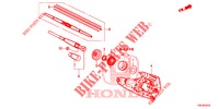LIMPIAPARABRISAS TRASERO  para Honda CR-V DIESEL 2.2 ELEGANCE 5 Puertas 6 velocidades manual 2013
