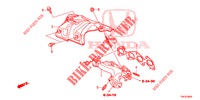MULTIPLE DE ESCAPE (DIESEL) (2.2L) para Honda CR-V DIESEL 2.2 ELEGANCE 5 Puertas 6 velocidades manual 2013
