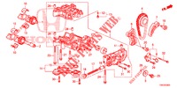 BOMBA DE ACEITE (DIESEL) (2.2L) para Honda CR-V DIESEL 2.2 ELEGANCE 5 Puertas 5 velocidades automática 2013