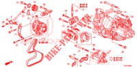 MENSULA DE MOTOR (DIESEL) (2.2L) para Honda CR-V DIESEL 2.2 ELEGANCE 5 Puertas 5 velocidades automática 2013