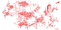 BOMBA DE ACEITE (DIESEL) (2.2L) para Honda CR-V DIESEL 2.2 EXCLUSIVE 5 Puertas 5 velocidades automática 2013