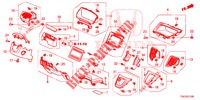 GUARNICION DE INSTRUMENTO (COTE DE CONDUCTEUR) (LH) para Honda CR-V DIESEL 2.2 EXECUTIVE NAVI 5 Puertas 6 velocidades manual 2013