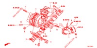TURBOALIMENTADOR (DIESEL) (2.2L) para Honda CR-V DIESEL 2.2 EXECUTIVE NAVI 5 Puertas 6 velocidades manual 2013