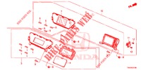 VISUALIZADOR CENTRAL (LH) para Honda CR-V DIESEL 2.2 EXECUTIVE NAVI 5 Puertas 6 velocidades manual 2013