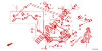 BRAZO INFERIOR TRASERO/VARILLA DE RADIO  para Honda CR-V DIESEL 1.6 EXECUTIVE NAVI 4WD 5 Puertas 6 velocidades manual 2016