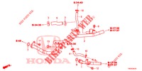 MANGUERA DE AGUA/CONDUCTO DE CALEFACTOR (DIESEL) (1) para Honda CR-V DIESEL 1.6 EXECUTIVE NAVI 4WD 5 Puertas 6 velocidades manual 2016