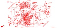 TURBOALIMENTADOR (DIESEL) (2) para Honda CR-V DIESEL 1.6 EXECUTIVE NAVI 4WD 5 Puertas 6 velocidades manual 2016