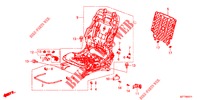 ASIENTO DEL. (G.) (HAUTEUR MANUELLE) para Honda CR-Z 1.5 GT 3 Puertas 6 velocidades manual 2012