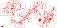 RECUBRIMIENTO TRASERO(2D)  para Honda CR-Z 1.5 GT 3 Puertas 6 velocidades manual 2012