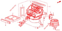 SOPLADOR DE CALEFACTOR (LH) para Honda CR-Z 1.5 GT 3 Puertas 6 velocidades manual 2012