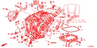 CUBIERTA DE CAJA DE CAMBIOS para Honda HR-V 1.5 EXCLUSIVE 5 Puertas automática completa 2016