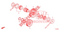 EJE CONTADOR para Honda HR-V 1.5 EXCLUSIVE 5 Puertas automática completa 2016