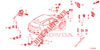 SENSOR DE ESTACIONAMIENTO  para Honda HR-V 1.5 EXCLUSIVE 5 Puertas 6 velocidades manual 2017