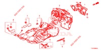 ALFOMBRA DE PISO/AISLADOR (LH) para Honda HR-V DIESEL 1.6 EXECUTIVE 5 Puertas 6 velocidades manual 2017