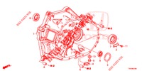 ALOJAMIENTO DE EMBRAGUE (1.5L) para Honda HR-V 1.5 EXCLUSIVE 5 Puertas 6 velocidades manual 2018