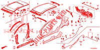 PANELES EXTERIORES/PANEL TRASERO  para Honda HR-V 1.5 ELEGANCE 5 Puertas 6 velocidades manual 2019