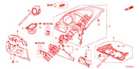GUARNICION DE INSTRUMENTO (COTE DE CONDUCTEUR) (LH) para Honda JAZZ 1.4 LUXURY 5 Puertas 5 velocidades manual 2012