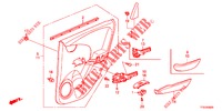 RECUBRIMIENTO DE PUERTA(4D)  para Honda JAZZ 1.4 LUXURY 5 Puertas 5 velocidades manual 2012