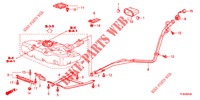 TUBERIA DE LLENADO DE COMBUSTIBLE  para Honda JAZZ 1.4 LUXURY 5 Puertas 5 velocidades manual 2012