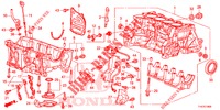 BLOQUE DE CILINDRO/COLECTOR DE ACEITE (1.2L/1.3L/1.4L) para Honda JAZZ 1.4 ESL 5 Puertas automática completa 2012