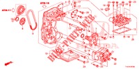 BOMBA DE ACEITE (CVT) para Honda JAZZ 1.4 ESL 5 Puertas automática completa 2012