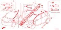 CONJUNTO DE ALAMBRES (LH) (6) para Honda JAZZ 1.4 ESL 5 Puertas automática completa 2012