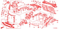 CONTENCION DELANTERA/TABLERO  para Honda JAZZ 1.4 ESL 5 Puertas automática completa 2012