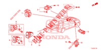 INTERRUPTOR (LH) para Honda JAZZ 1.4 ESL 5 Puertas automática completa 2012
