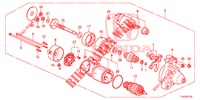 MOTOR DE ARRANQUE (DENSO) para Honda JAZZ 1.4 ESL 5 Puertas automática completa 2012