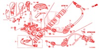 PALANCA SELECTORA(HMT)  para Honda JAZZ 1.4 ESL 5 Puertas automática completa 2012