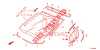 PARABRISAS DELANTERO/ PARABRISAS TRASERA  para Honda JAZZ 1.4 ESL 5 Puertas automática completa 2012