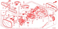 RETROVISOR/VISERA (VIRAGE AUTOMATIQUE) para Honda JAZZ 1.4 ESL 5 Puertas automática completa 2012