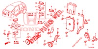 UNIDAD DE MANDO (COMPARTIMENT MOTEUR) (LH) para Honda JAZZ 1.4 ESL 5 Puertas automática completa 2012