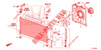 ACONDICIONADOR DE AIRE (CONDENSATEUR) para Honda JAZZ 1.4 ESLT 5 Puertas automática completa 2012